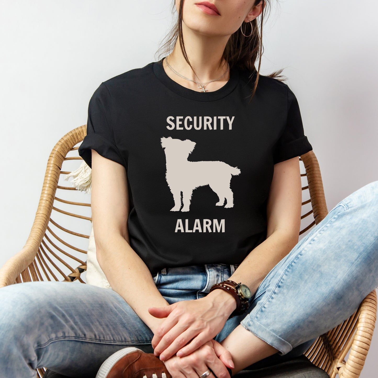 T-T-Shirt "Security Alarm" Small