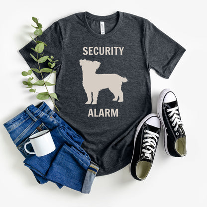 T-T-Shirt "Security Alarm" Small