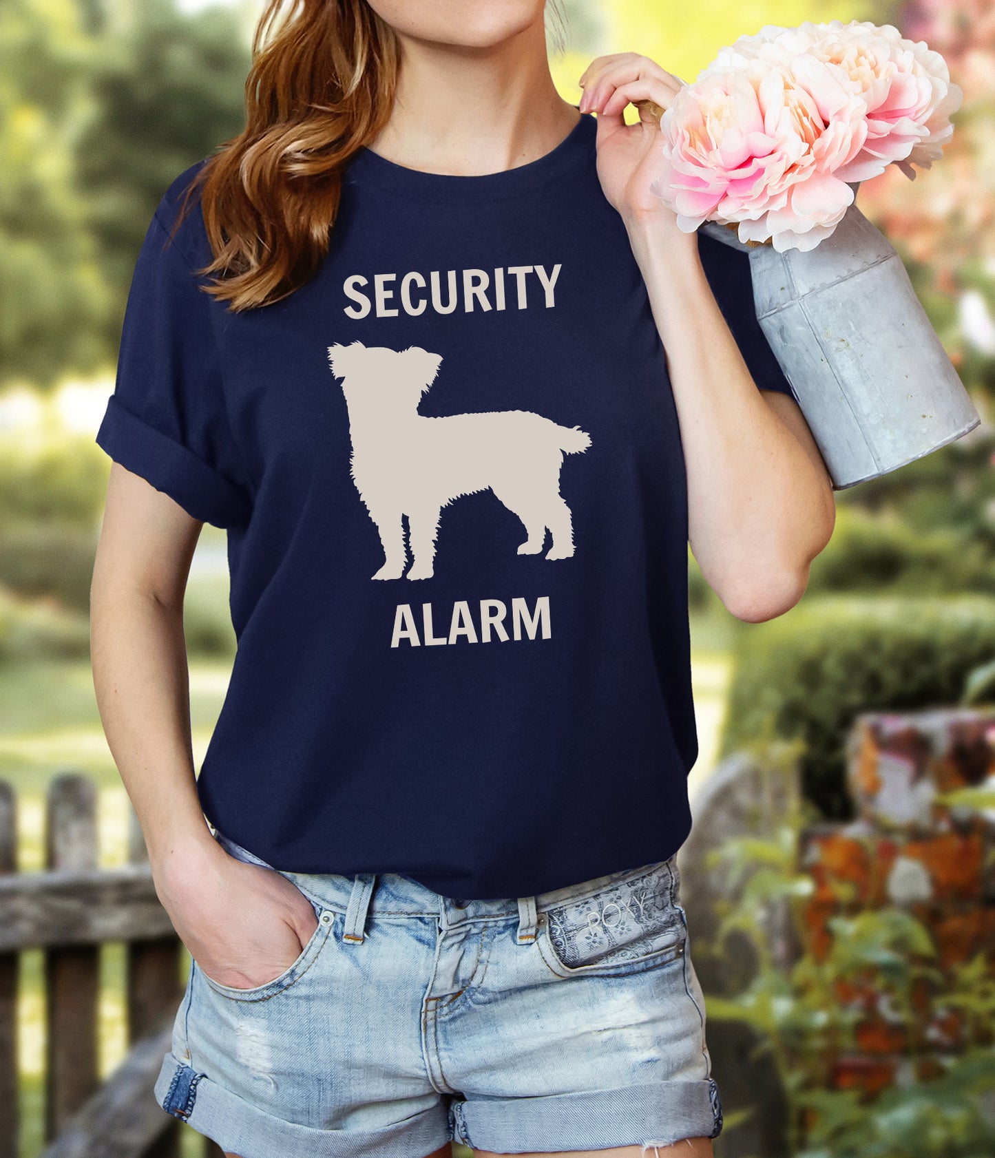 T-T-Shirt "Security Alarm" Small