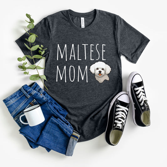 Maltese Mom T-T-Shirt