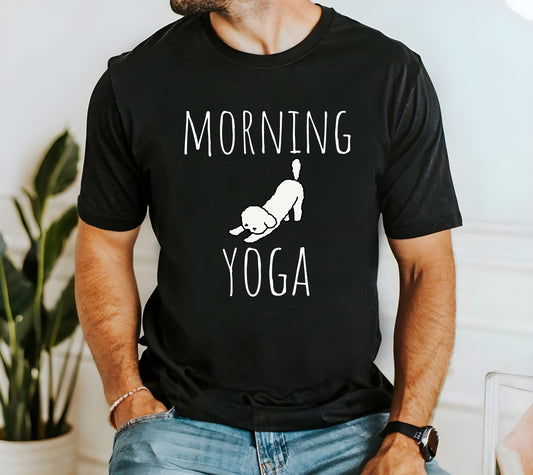 T-T-Shirt "Morning Yoga" Downward