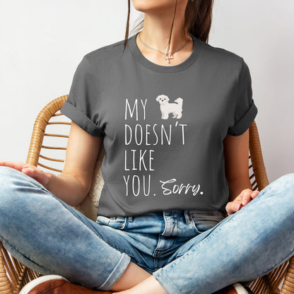 T-T-Shirt "My Maltese Doesn't Like