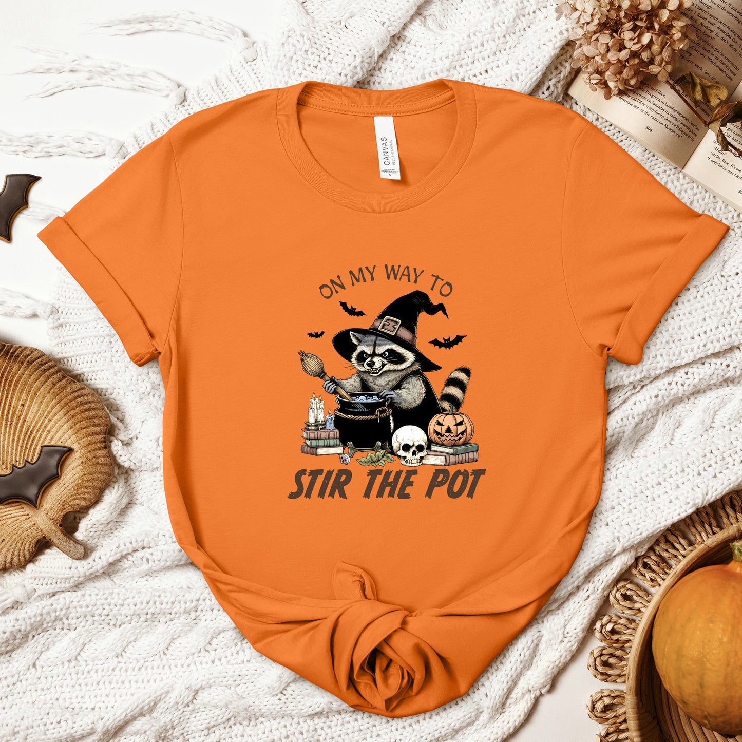 Halloween T-T-Shirt, "On My Way to