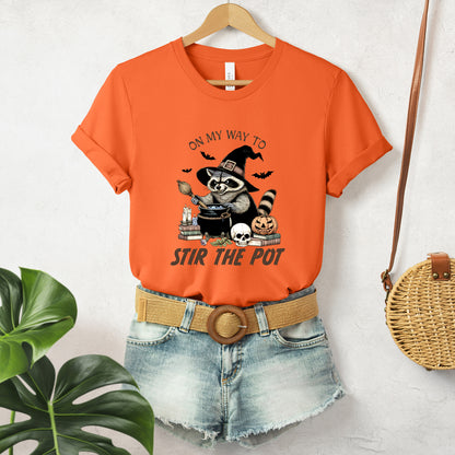 Halloween T-T-Shirt, "On My Way to