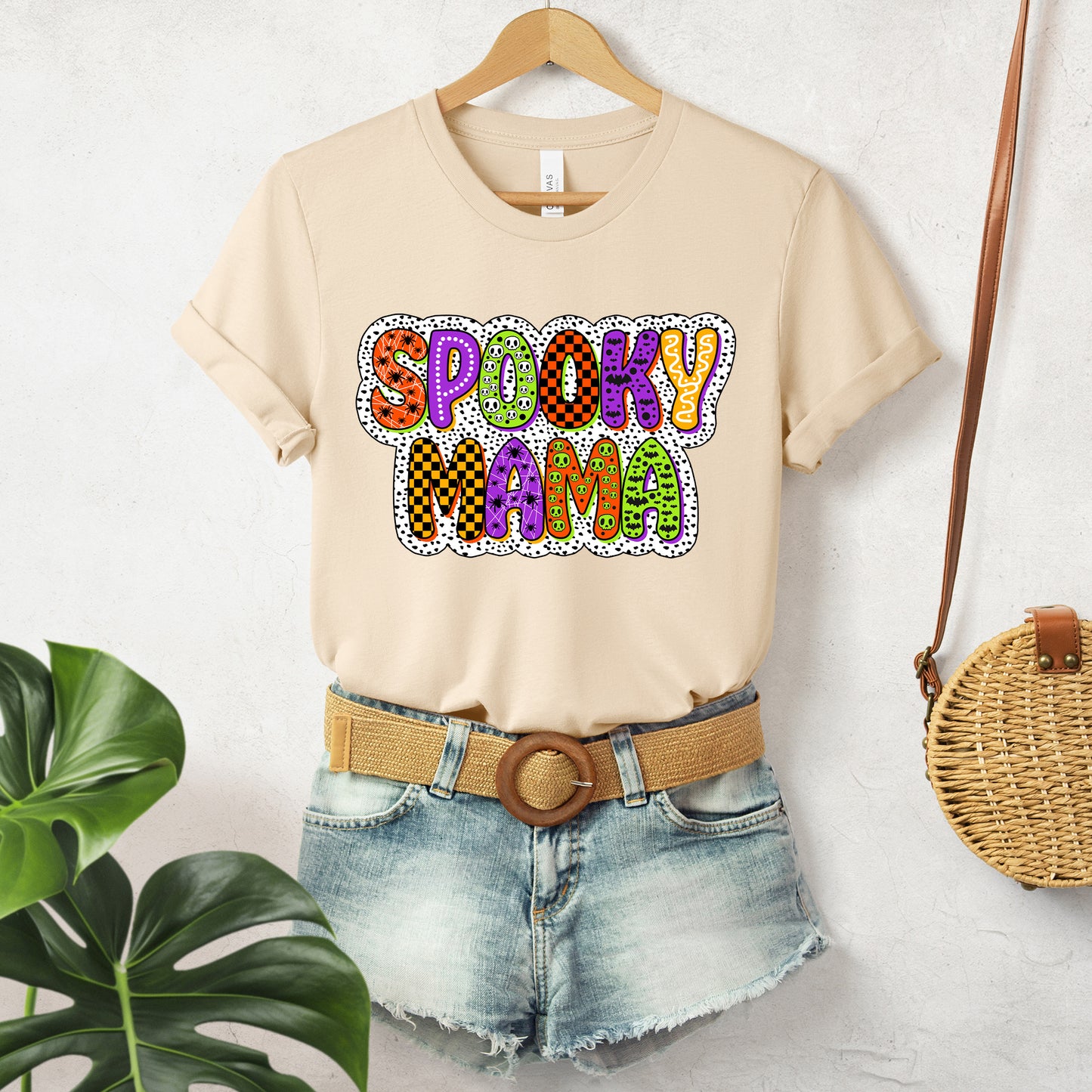 Halloween T-T-Shirt "Spooky Mama"