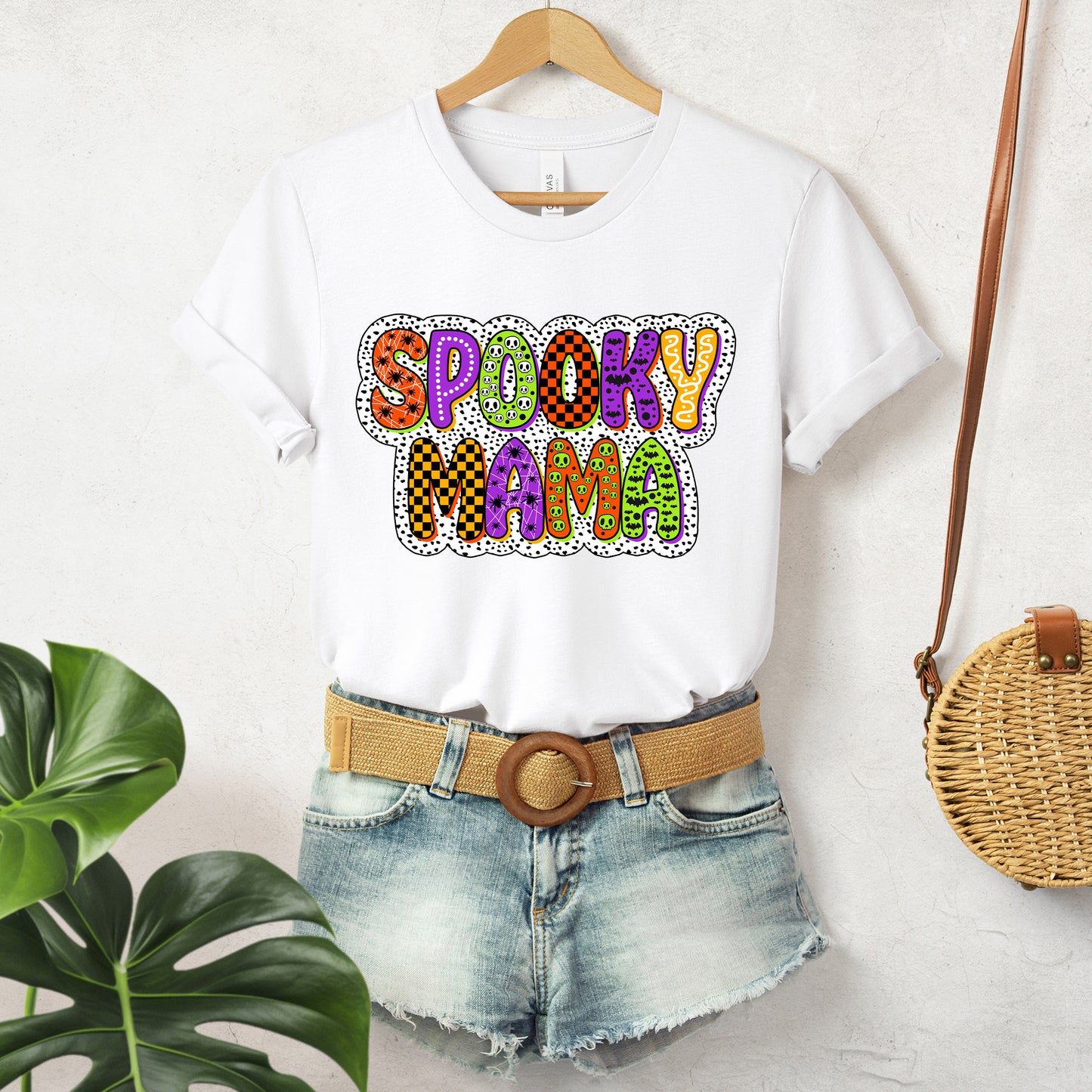 Halloween T-T-Shirt "Spooky Mama"