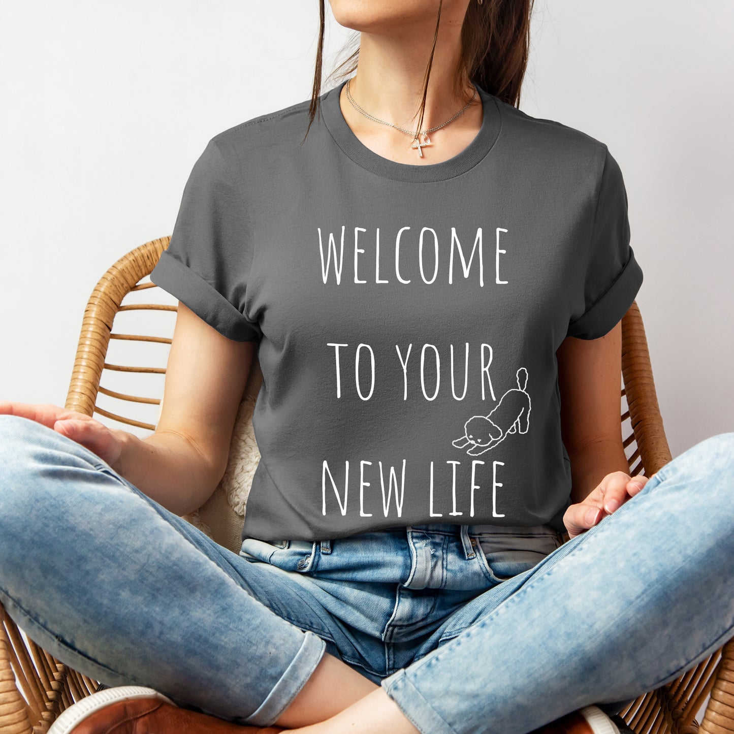 T-T-Shirt "Welcome to Your New