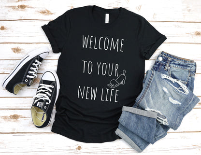 T-T-Shirt "Welcome to Your New