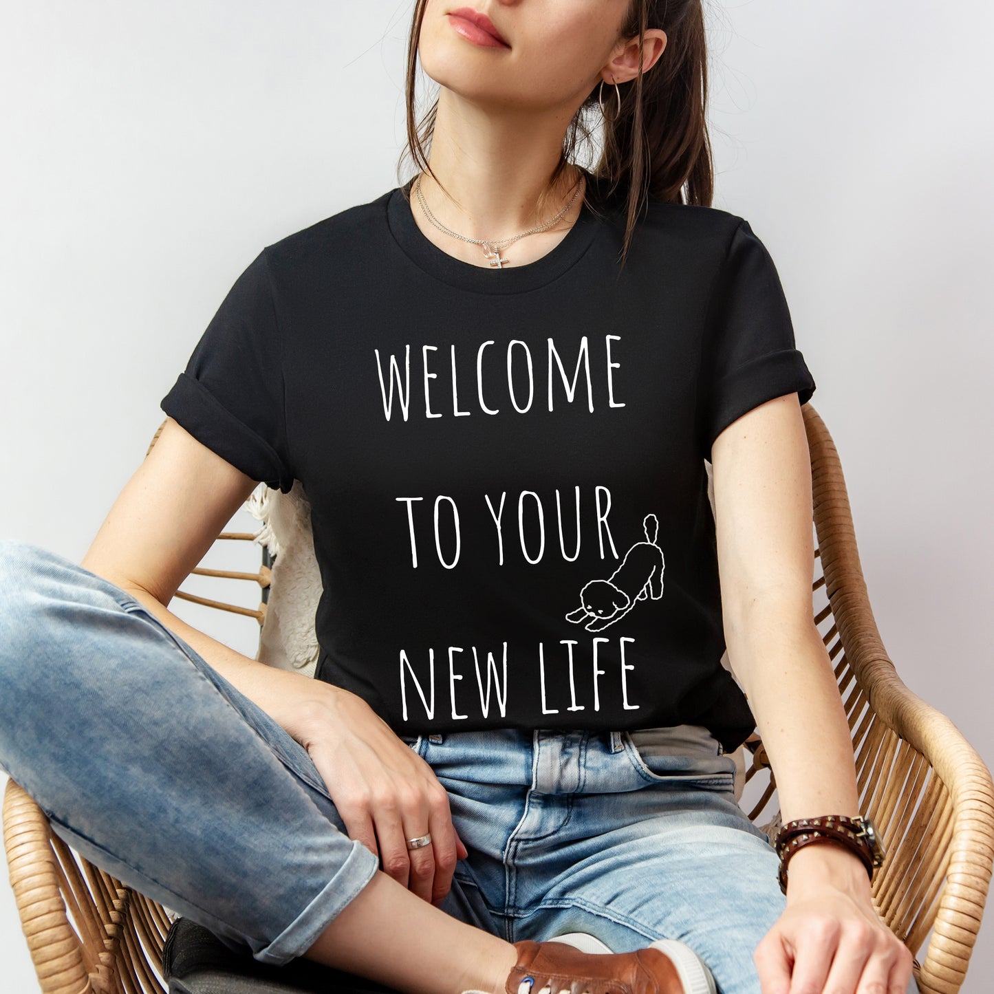 T-T-Shirt "Welcome to Your New