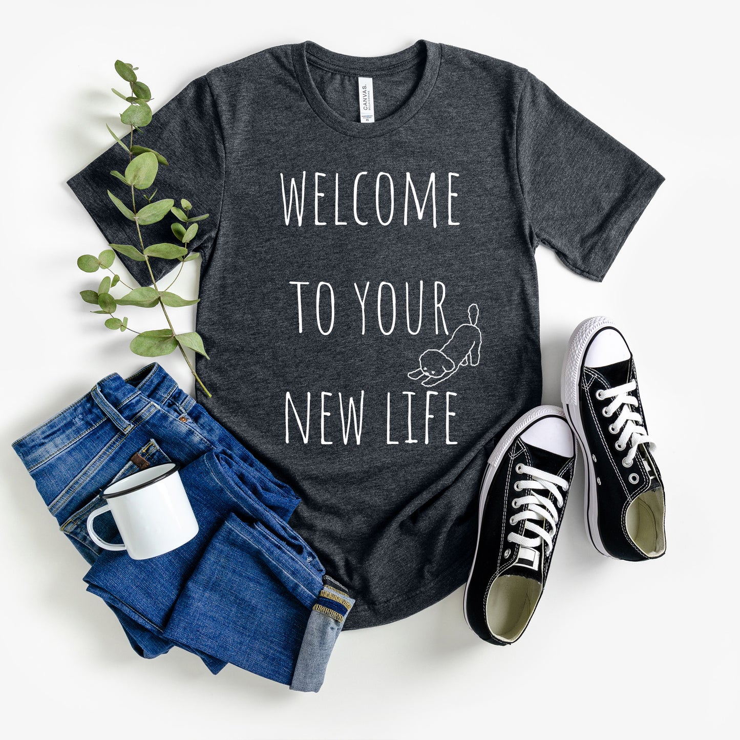 T-T-Shirt "Welcome to Your New