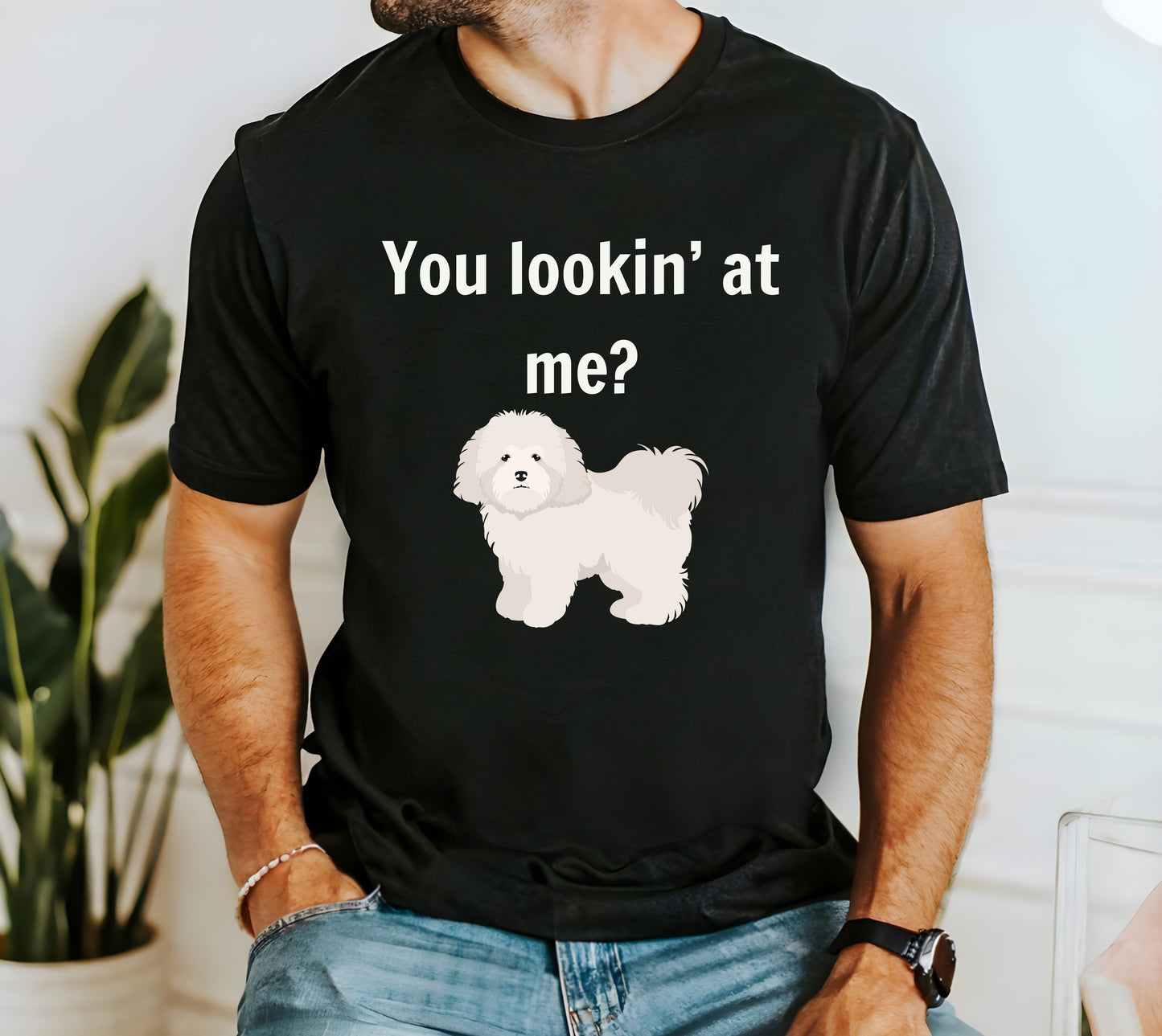 T-T-Shirt "You Lookin' at Me?"