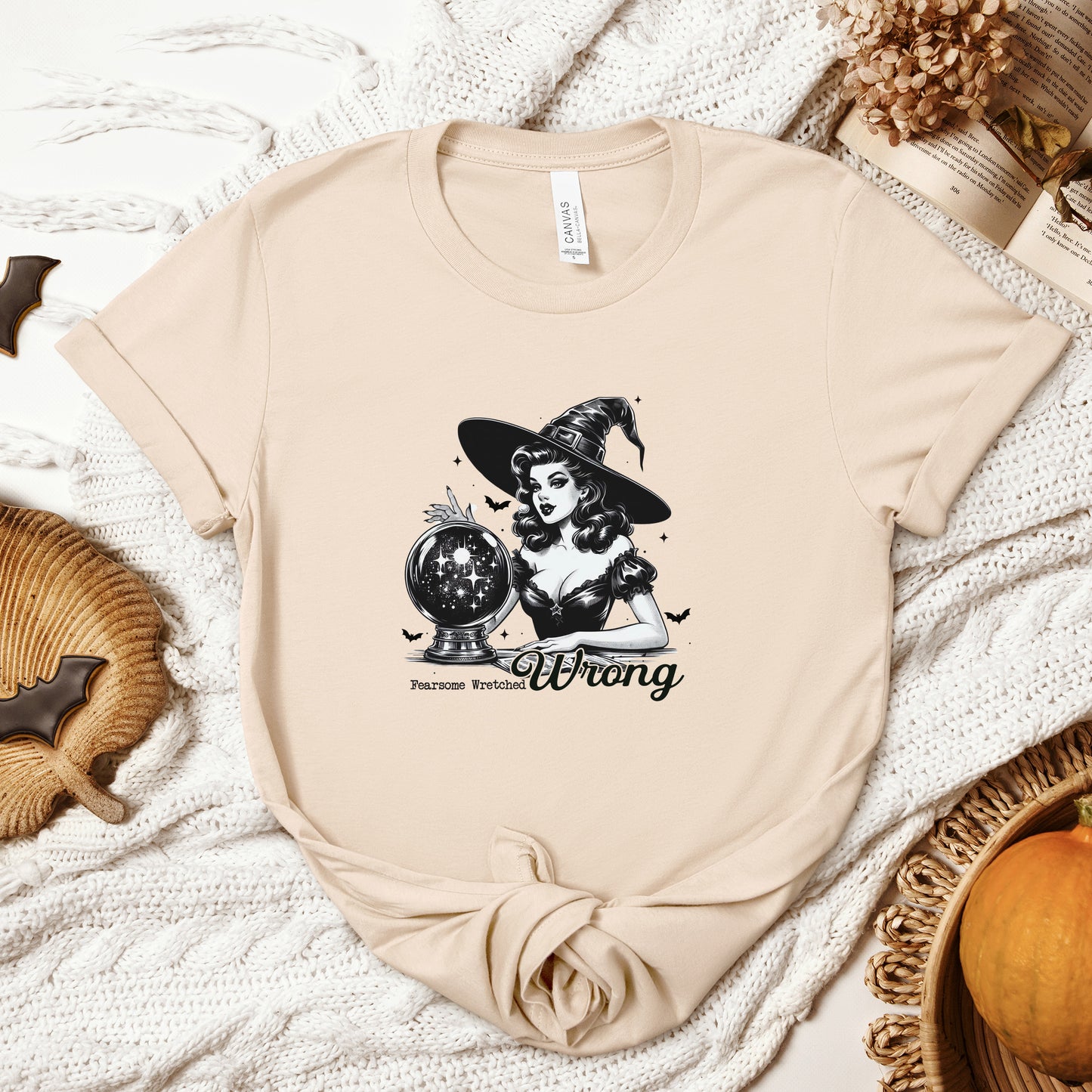 Halloween T-shirt "Fearsome,