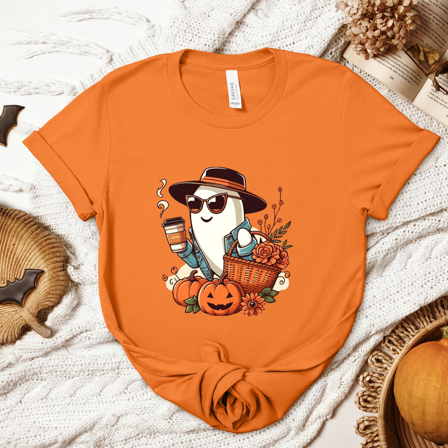 Halloween T-T-Shirt, "Haute Haunt"