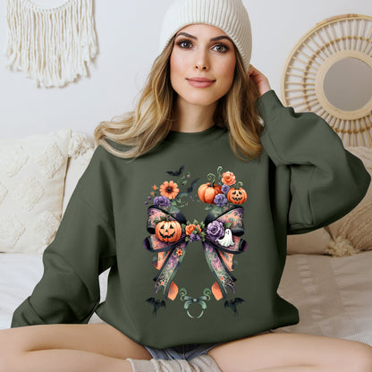 Women's Halloween Sweatshirt, Spooky Cute