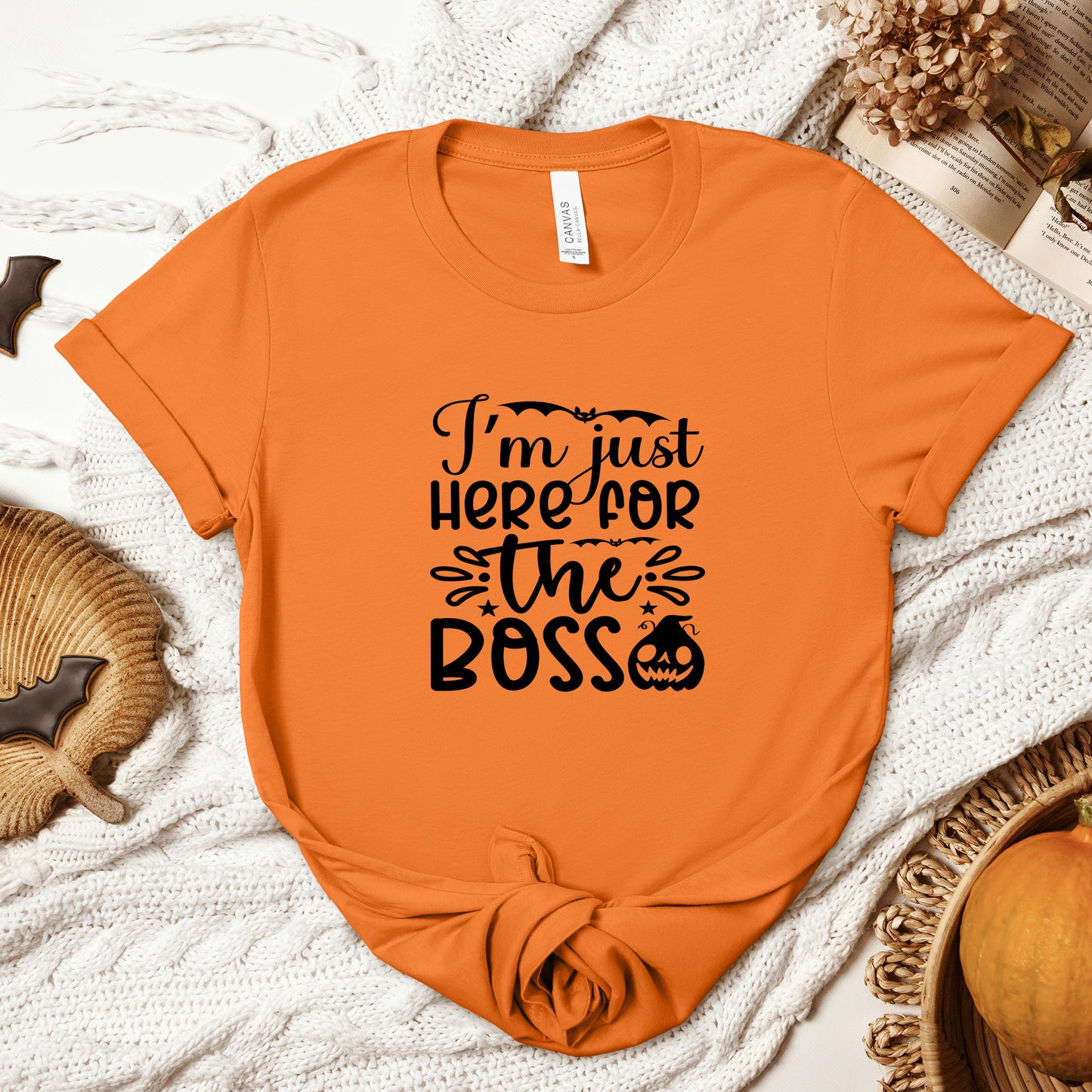 Halloween T-T-Shirt "I'm Just Here