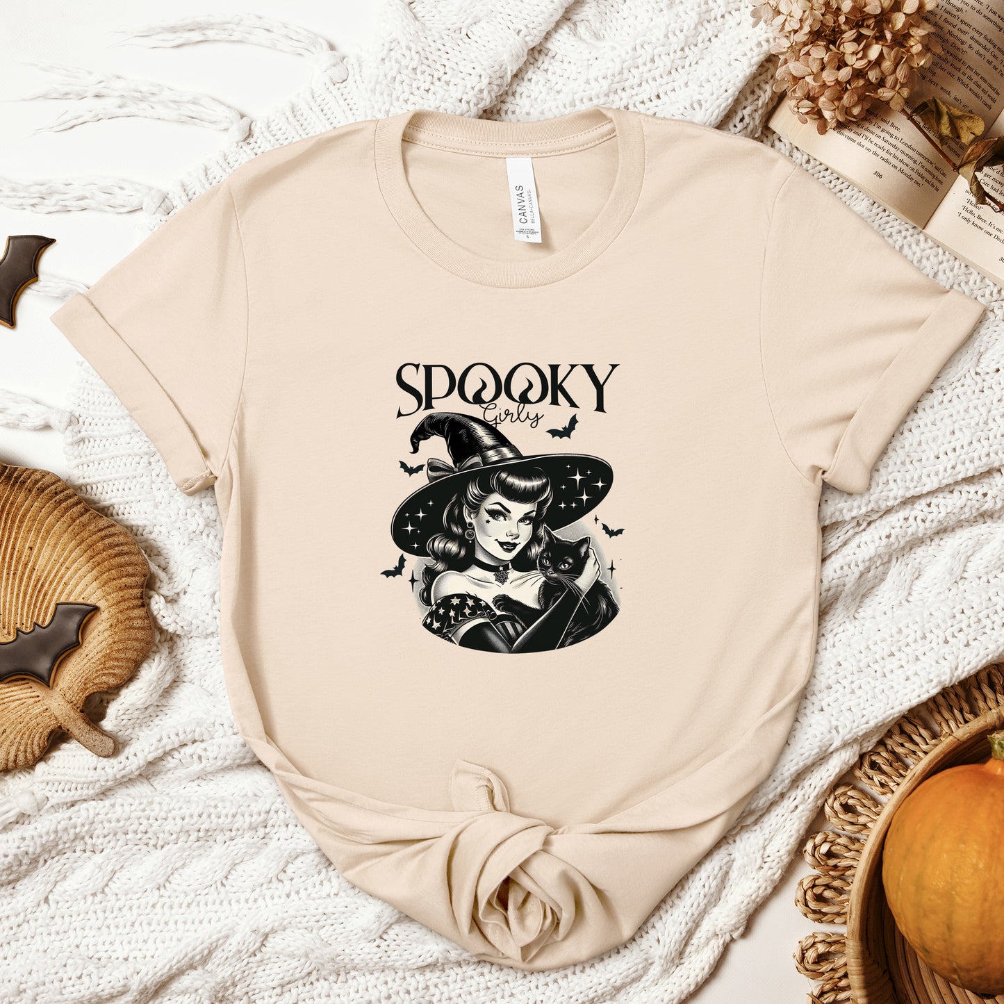 Halloween T-T-Shirt "Spooky Girly"